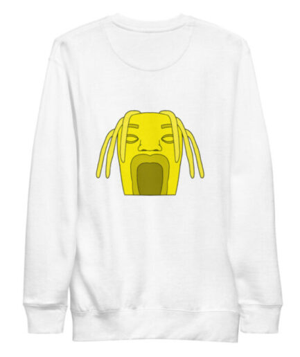 Astroworld Yellow Skull sweatshirt