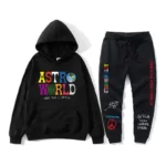 Travis Scott Astroworld Pants and Hoodie Set