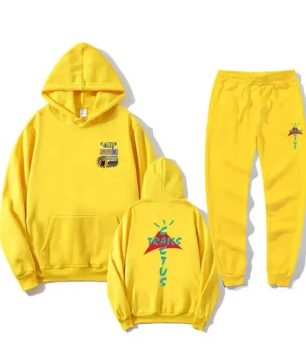 Travis Scott Cactus Jack Mcdonalds Pants And Hoodie Set