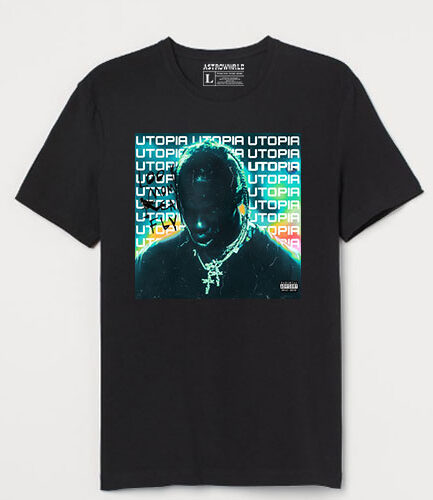 Travis Scott Utopia Art T Shirt