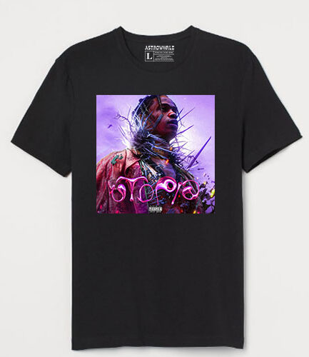 Travis Scott Utopia Merch Art T shirt